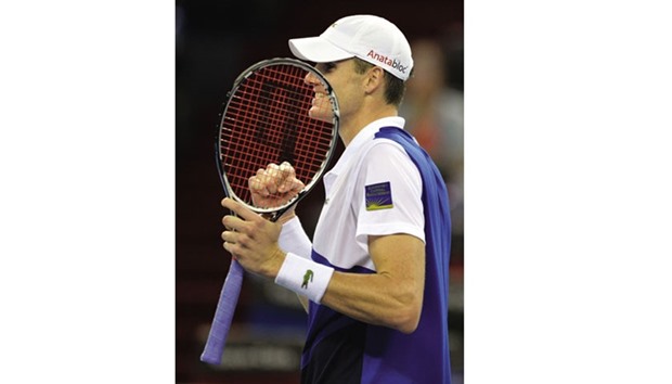 US have pinned their hopes on John Isner and Jack Sock (not in picture) in the singles rubbers against Australia.