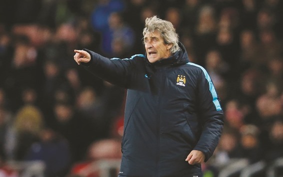 Manchester Cityu2019s manager Manuel Pellegrini.