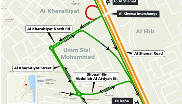 The closure has been caused by construction of a flyover to replace the existing Loop-C