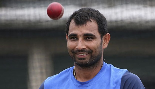 Mohammed Shami took 17 wickets in last year's World Cup in Australia and New Zealand.