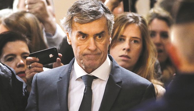 Cahuzac: confessed to having held an account with Swiss banking giant UBS.