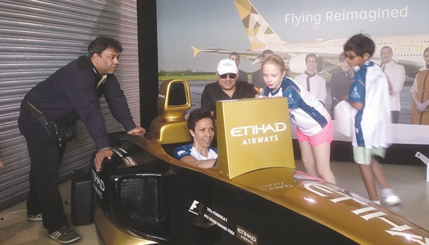 Etihad Airways marked the occasion as the official airline partner of Doha Dash.