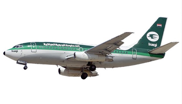 An Iraqi Airways plane. File picture