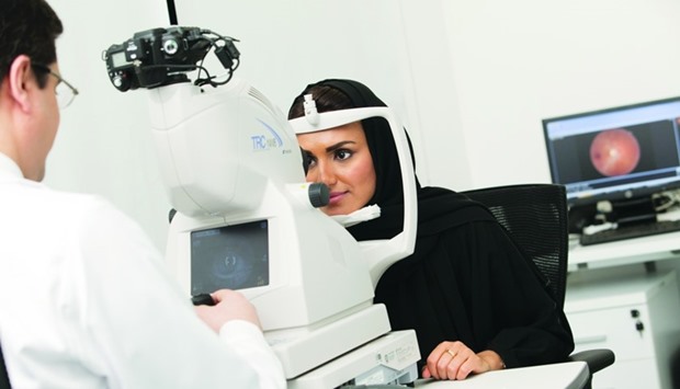 Participants of Qatar Biobank undergo a range of tests