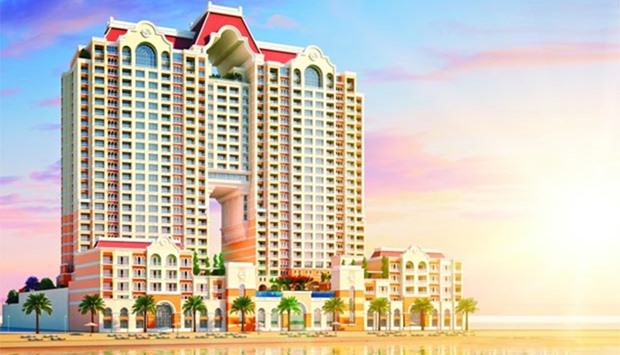 Al Mutahidah Towers will have panoramic sea views.
