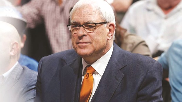 New York Knicks president Phil Jackson.