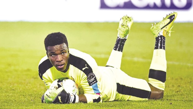 File picture of Cameroon goalkeeper Fabrice Ondoa.