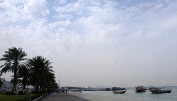 Scattered rain was reported from different areas, including Doha, on Saturday. Picture: Shemeer Rasheed