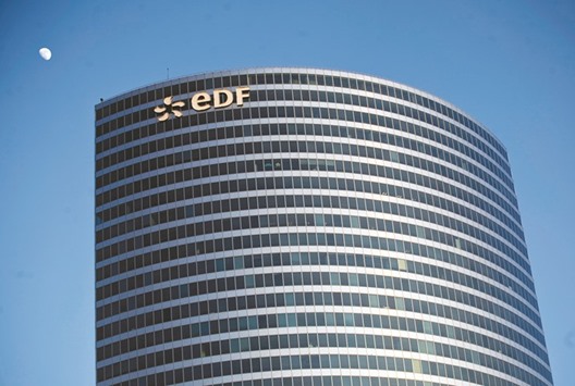 EDF headquarters is seen in Paris. The French utility pledged yesterday to deliver positive cash flow next year before it has to invest in upgrading its ageing French nuclear plants and building new reactors in Britain. Gazprom eyeing rival TAP pipeline