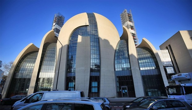 Ditib mosque in Cologne, western Germany