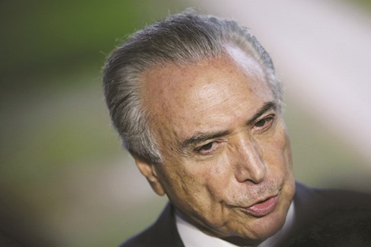 Brazilu2019s Vice President Michel Temer.