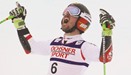 Austriau2019s Marcel Hirscher celebrates his win in the menu2019s Giant Slalom event in the FIS Alpine Skiing World Championships in St. Moritz, Switzerland, yesterday. (Reuters)