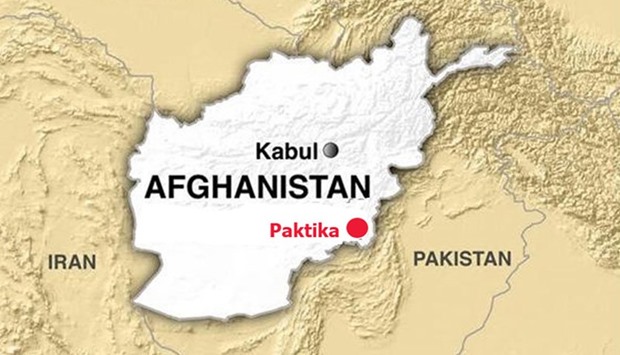 The blast occurred in Paktika province on Friday when a vehicle hit a pressure-plate improvised explosive device planted on a public road