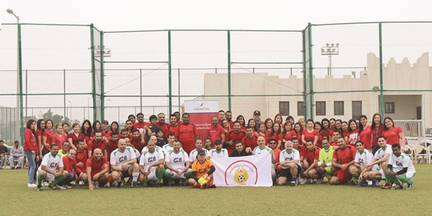 Participants of the Regency Travel & Tours National Sport Day initiative.