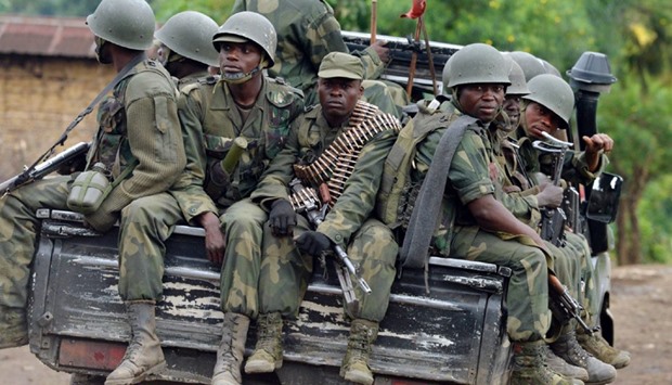 Armed Forces of the Democratic Republic of Congo (FARDC) soldiers
