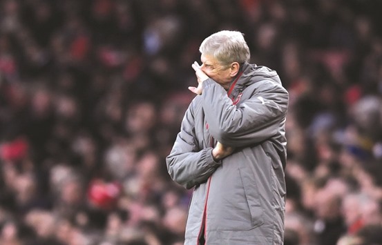 File picture of Arsenal manager Arsene Wenger.