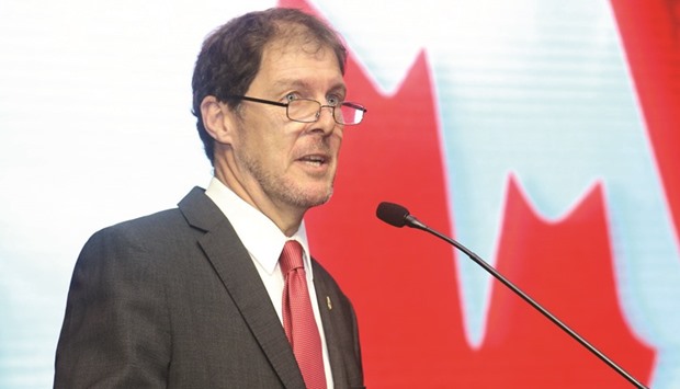 Canadian ambassador Adrian Norfolk.