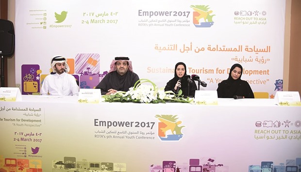 Rota officials announcing details of Empower 2017 conference yesterday.