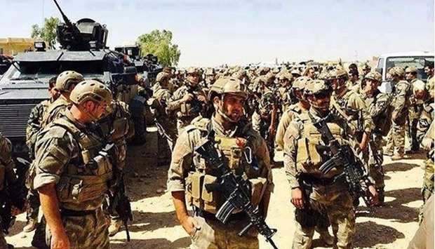 Iraqi army in Tikrit. File photo