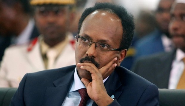 Somalia's newly elected President Mohamed Abdullahi