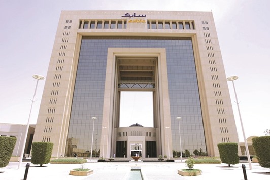 A general view taken on July 19, 2009 shows the headquarters of Sabic in Riyadh. The companyu2019s net profit drop of 4.95% last year compared with a sharp fall of almost 19% for 2015.