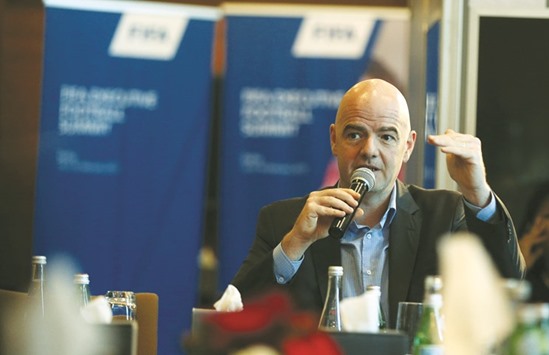 FIFA President Gianni Infantino