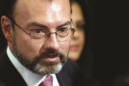 Videgaray: (Mexico) will take all the measures legally possible to defend the human rights of Mexicans abroad, especially in the United States.