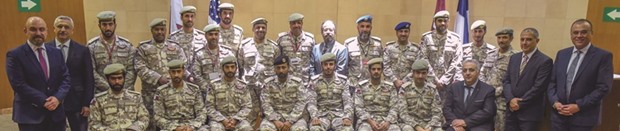 Eighteen officers from the Qatar Armed Forces attended the three-day course.