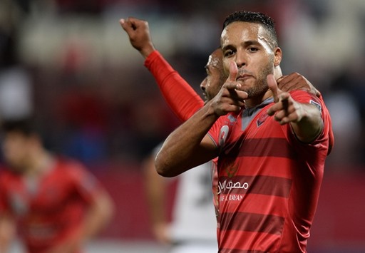 Yousef al-Arabi scored two goals for Lekhwiya against Al Jazira last week.