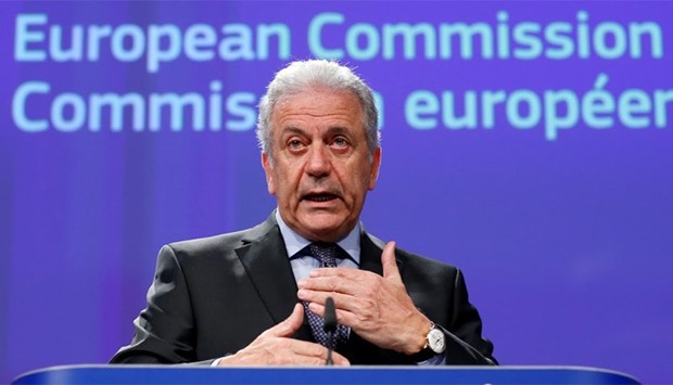 European Commissioner for Migration and Home Affairs Dimitris Avramopoulos