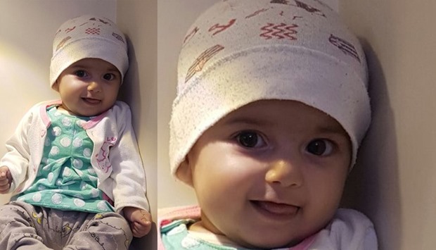 Four-month-old Fatemeh Reshad