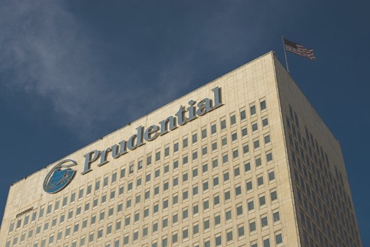 Prudential Financial building is seen in Newark, New Jersey. The second-largest US life insurer has outperformed No 1 MetLife and AIG for months, and the gap widened after Donald Trump was elected president with a promise to dial back regulation.