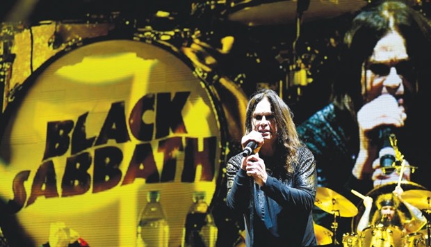 Ozzy Osbourne of Black Sabbath performing in September 2016.