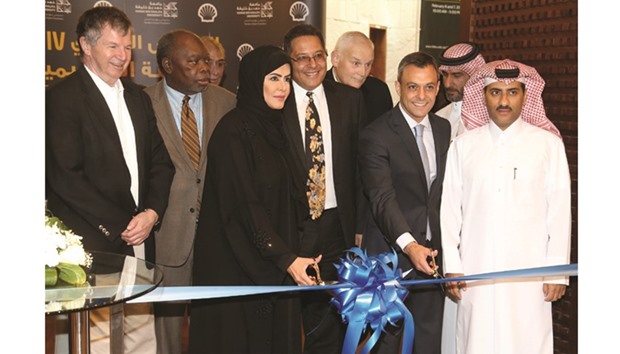Al-Mannai and Macedo along with other officials opening the career fair. PICTURE: Jayan Orma