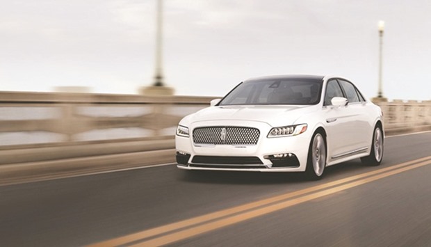 The all-new Lincoln Continental 2017.