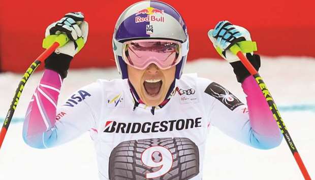 Lindsey Vonnu2019s downhill victory in Garmisch on Sunday took her to 81 career World Cup race wins.