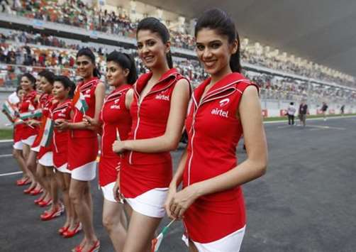 Formula One said the motorsport will no longer use grid girls before races. (Reuters)