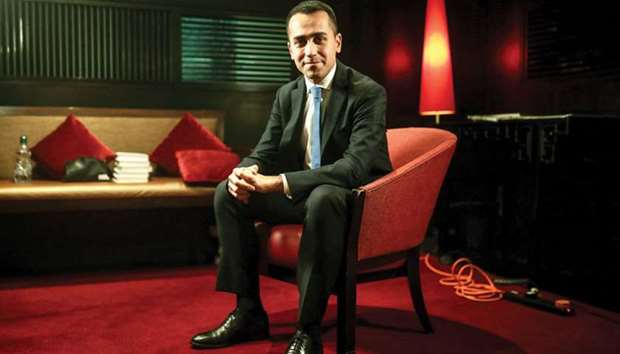 Luigi Di Maio, leader of Italyu2019s anti-establishment Five Star Movement, poses for a photograph in London. u201cNon-performing loans take too many years to be recovered, weu2019re talking about seven to 10 years. We must shorten the time it takes to recover them by eliminating a series of Byzantine laws,u201d Di Maio told Bloomberg Television in London on Wednesday.