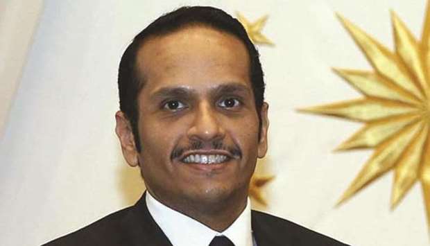 HE the Deputy Prime Minister and Foreign Minister Sheikh Mohamed bin Abdulrahman al-Thani.rnrn