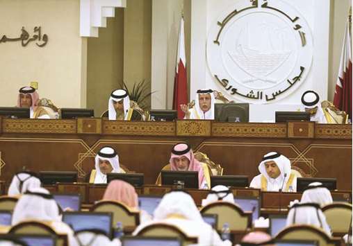 Advisory Council Speaker, HE Ahmed bin Abdullah bin Zaid al-Mahmoud, chairing yesterdayu2019s session.