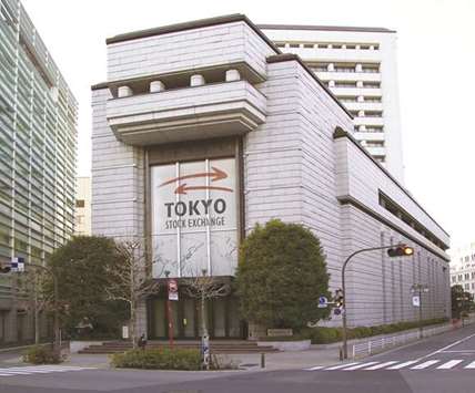 The Tokyo Stock Exchange ended 1.5% higher at 21,464.98 points yesterday, despite a surge in the yen against the dollar, which tends to hurt exporters.