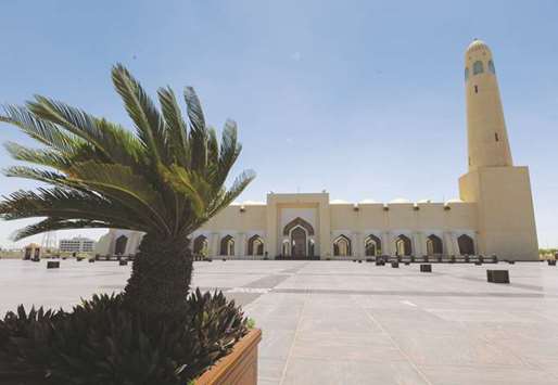 Sheikh Muhammad Ibn Abdul Wahhab Mosque in Doha. PICTURE: Noushad Thekkayil