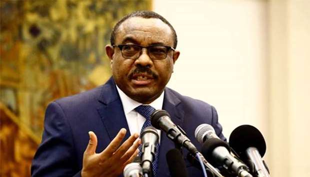 Ethiopian Prime Minister Hailemariam Desalegn has resigned.