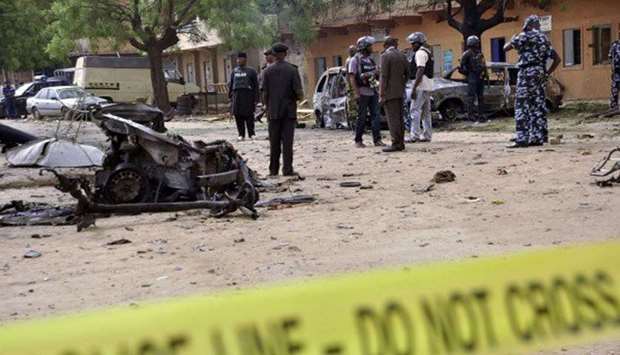 Bombers kill 18 in Nigeria's Maiduguri