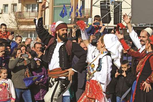 Kosovo celebrates 10 years since splitting from Serbia - Gulf Times