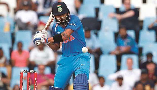 India captain Virat Kohli capped an exceptional personal performance by hitting 129 not out in the sixth ODI against South Africa in Centurion on Friday, taking his aggregate to a world bilateral one-day series record of 558 runs at an average of 186. (AFP)