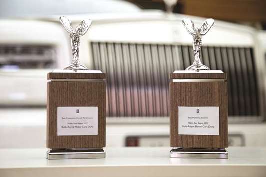 Rolls-Royce Motor Cars Doha was presented with the u2018Spirit of Ecstasy Award for Best Provenance Growth Performanceu2019 and u2018Spirit of Ecstasy Award for Best Marketing Initiativeu2019, which were the most sought-after titles presented during the conference, as well as three other awards.