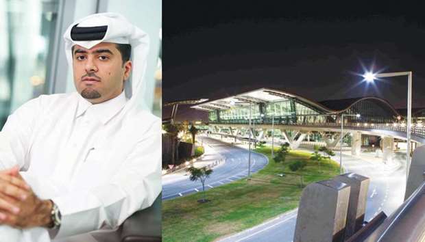 HIA chief operating officer Badr al-Meer. The HIAu2019s operational excellence aims at giving peace of mind to passengers through a highly personalised, connected and hassle-free experience, he said. Right: A view of the Hamad International Airport. The HIA is currently one of the best airports in the world in terms of passenger amenities and connectivity and fast emerging as a major global gateway in the Middle East.