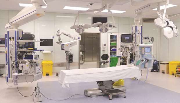One of the operation theatres in the Ambulatory Care Center. PICTURE: Noushad Thekkayil
