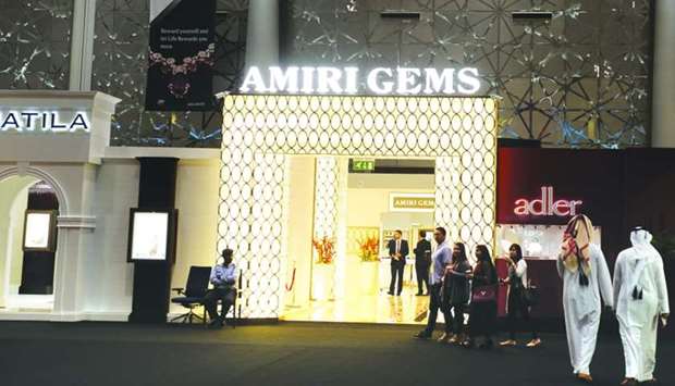 The Amiri Gem's pavilion at the exhibition hosts several prominent jewellery and watches brands.